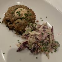 Crab cake  at Kres Chophouse in Orlando