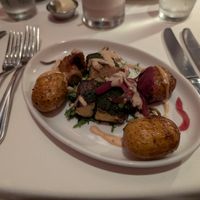 Chimichurri tofu skewer at Kres Chophouse in Orlando
