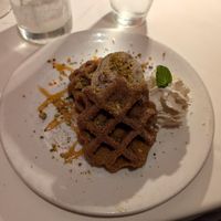 Churro waffle at Kres Chophouse in Orlando