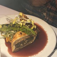 Vegan beef Wellington made with seitan  at Kres Chophouse in Orlando