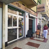 entry at Kinoa in Malaga