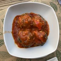 Meatballs  at Kinoa in Malaga