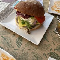 Burger  at Kinoa in Malaga