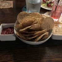 Queso was decent, but the food missed the mark    at Cheeky Martini Lounge in Olympia