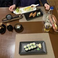 Avocado maki, inari nigiri and “glücksrollen” with marinated tofu  at Song Que in Pfaffenhofen An Der Ilm