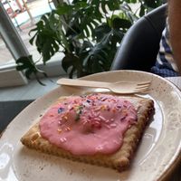 Vegan pop tart   at Element Cafe in Calgary