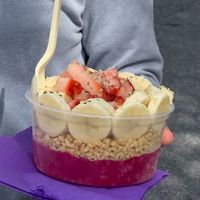 Oooh refreshing at Oola Bowls - The Boardwalk in Hershey