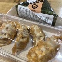 Onigiri and gyoza  at ZRH - Yooji's Sushi - TA in Kloten