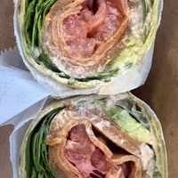 Vegan club wrap 🤍🌱  at Common Market Food Co-op - 7th St in Frederick