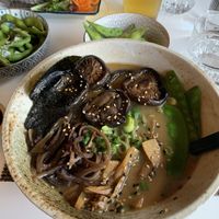 Vegan Spicy miso ramen   at Tsunami in Frederick