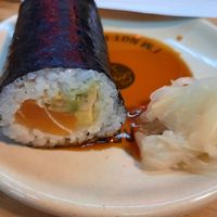 Vegan salmon and avo hand roll for $6 at Future Izakaya in Collingwood