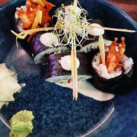 Truffle mushroom sushi  at Future Izakaya in Collingwood