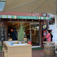 From outside at Strandcreperie in Scharbeutz