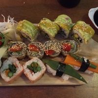 Vegan sushi at Sushi Mood in Sesimbra