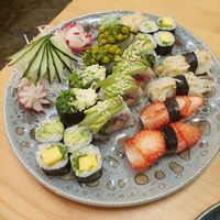 Vegan set, 20 pieces at Sushi Mood in Sesimbra