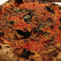 No garlic marinara at Lupita Pizzaria in Lisbon