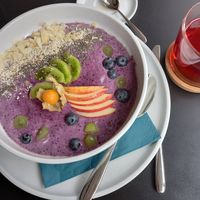 Acai Bowl at Café Lil im Heidkrug in Lueneburg