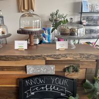   at Global Grounds Coffee in La Crosse