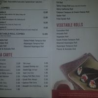 Double check but the tempura was egg free when I was there. at Kasai Sushi Bar & Kitchen in Indianapolis