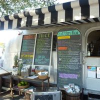 Cool Airstream truck at Raw and Juicy in Alys Beach