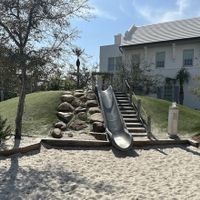 Love the slide!  at Raw and Juicy in Alys Beach