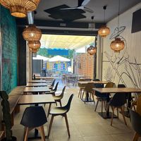 The place from the inside. at Taqueria La Lupe in Sevilla