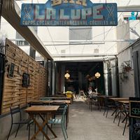 The place from the outside. at Taqueria La Lupe in Sevilla