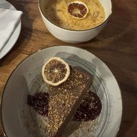 Two vegan desserts, both so delicious   at Taqueria La Lupe in Sevilla