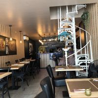 Inside  at Garlic n Greens in Bruges