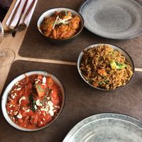 Food  at Garlic n Greens in Bruges