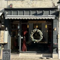 Front of restaurant   at Garlic n Greens in Bruges