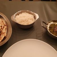 Spanish dal and roti. at Garlic n Greens in Bruges