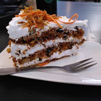 Carrot cake at Linh - Not Just A Restaurant in Prague