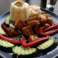 Buffalo Tofu at Linh - Not Just A Restaurant in Prague