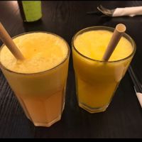 Orange juice und Juice me at Linh - Not Just A Restaurant in Prague