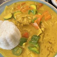 Thai curry  at Linh - Not Just A Restaurant in Prague