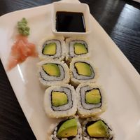Vegan Avocado Sushi at Linh - Not Just A Restaurant in Prague