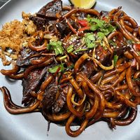 Black Magic Noodles  at Linh - Not Just A Restaurant in Prague