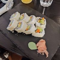 Protein sushi at Linh - Not Just A Restaurant in Prague