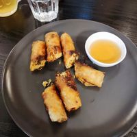 Spring rolls at Linh - Not Just A Restaurant in Prague