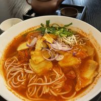 Bun Zieu soup  at Linh - Not Just A Restaurant in Prague