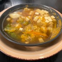 Kimchi soup   at Linh - Not Just A Restaurant in Prague