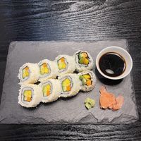 California maki  at Linh - Not Just A Restaurant in Prague