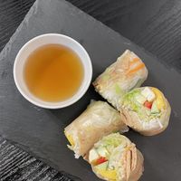 Summer rolls 💚  at Linh - Not Just A Restaurant in Prague