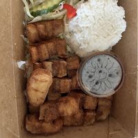 Vegan “bůček"  at Linh - Not Just A Restaurant in Prague