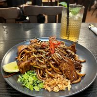 Black Magic Udon  at Linh - Not Just A Restaurant in Prague