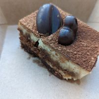 raw tiramisu at Linh - Not Just A Restaurant in Prague