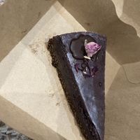 Blueberry cake (but different colour to advertised)  at Linh - Not Just A Restaurant in Prague