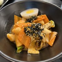 Tteokboki ( rare vegan dish worth trying!)  at Linh - Not Just A Restaurant in Prague