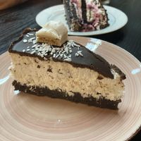 Coconut cake and ‘Mole’ cake   at Linh - Not Just A Restaurant in Prague